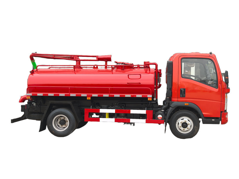 HOWO 4X4 RHD 4 cbm cesspit emptier truck