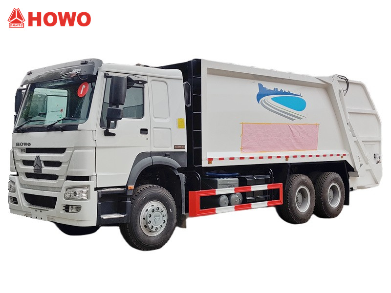 HOWO 22cbm rear loader truck