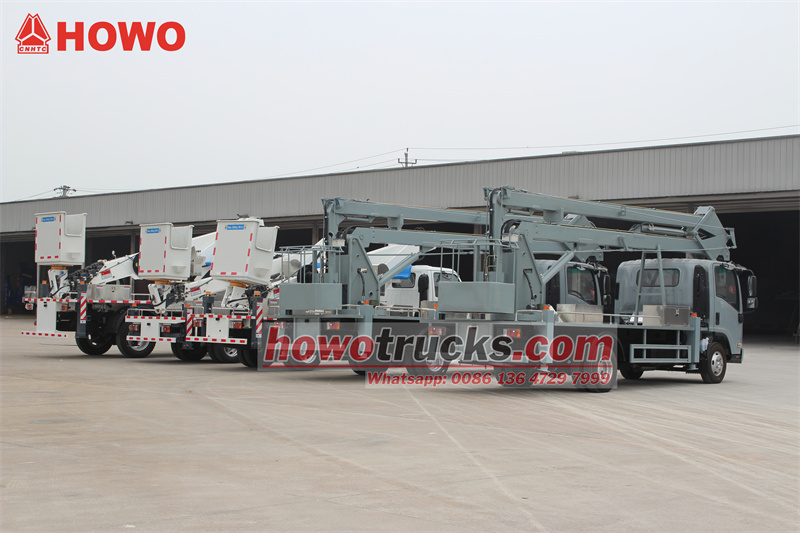 HOWO aerial work platform for export