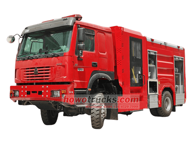 Camion de stingere a incendiilor Howo