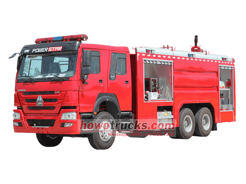 Camion de stingere a incendiilor Howo