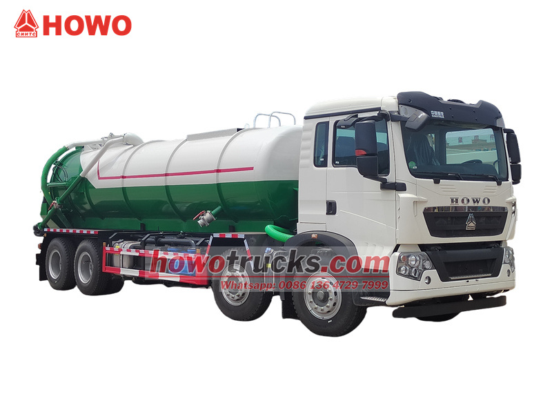 HOWO vacuum tank truck
