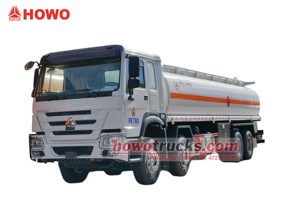  6500 Gallons HOWO Fuel Delivery Trucks