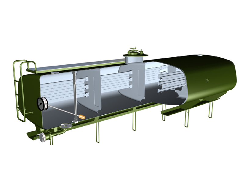 HOWO off road fuel delivery truck