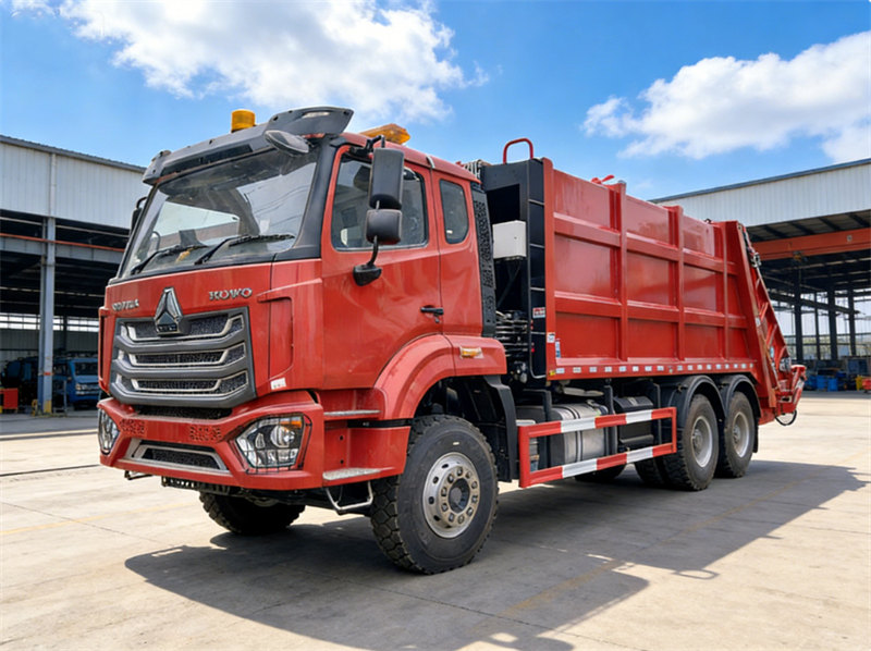HOWO 6×4 back loader garbage truck