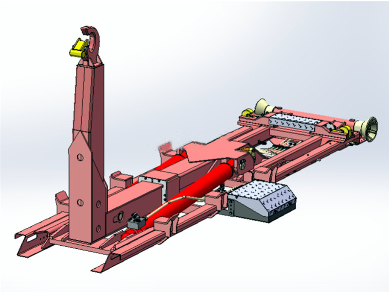 Howo hook lift truck