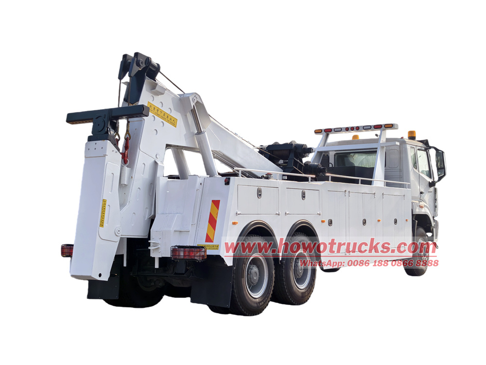 HOWO 6X4 rescovery towing truck
