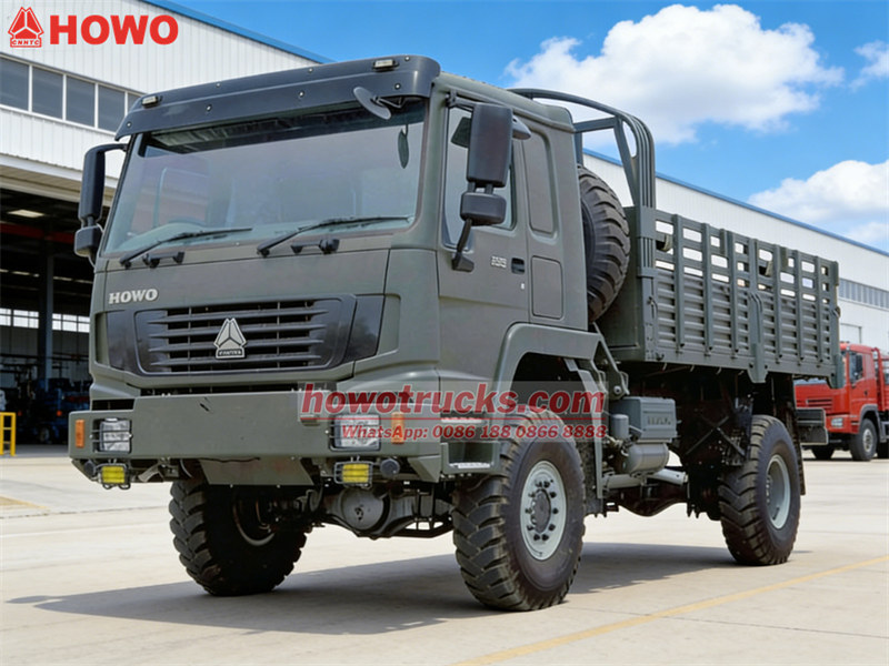 Howo 4x4 cargo truck 
