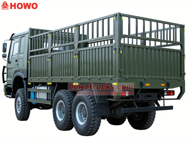 Howo 6x6 20tons cargo truck