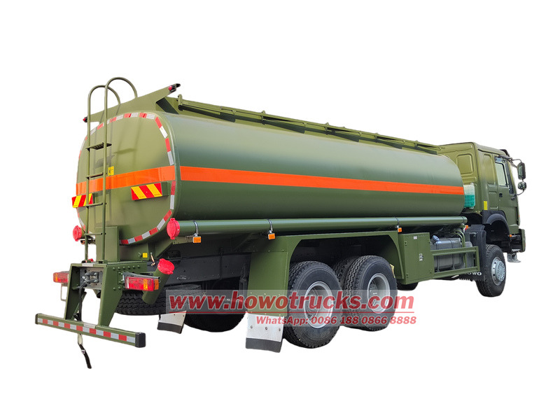 HOWO 6×6 fuel tanker truck