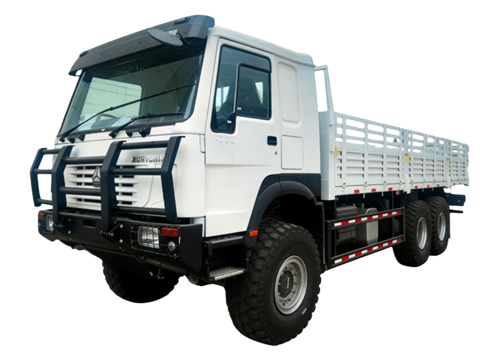 Camion Howo 6x6 cu acționare