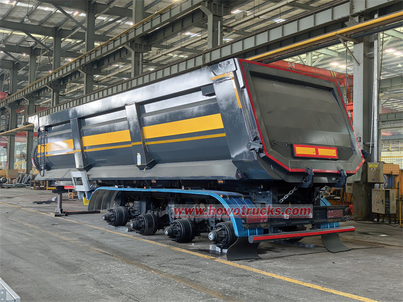 4 axle tipper semitrailer manufacturer