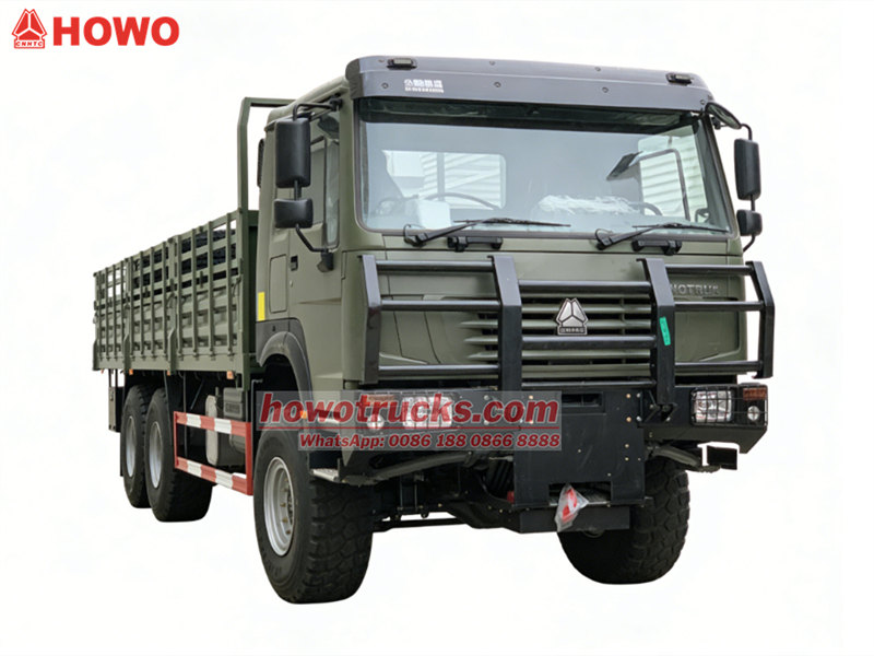 Howo 6x6 cargo truck 