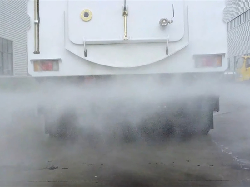 HOWO road sweeper truck