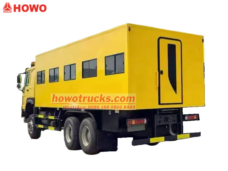 HOWO 6X6 Off Road Troop Carrier Truck