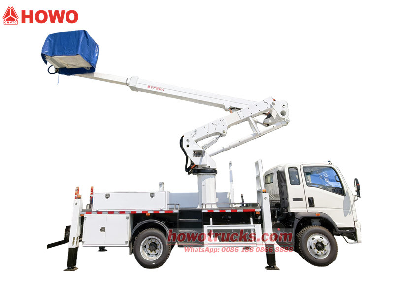 HOWO Truck Mounted Aerial Work Platform HOWO Truck Mounted Aerial Work Platform