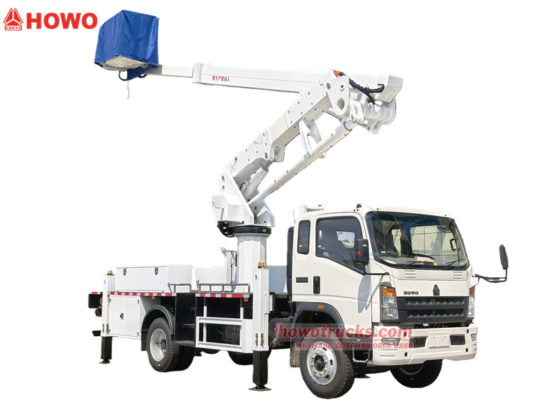 HOWO 18m insluated aerial platform truck