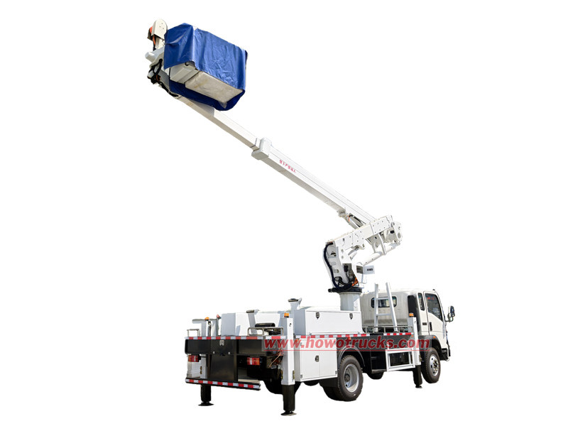 HOWO light aerial platform truck HOWO light aerial platform truck