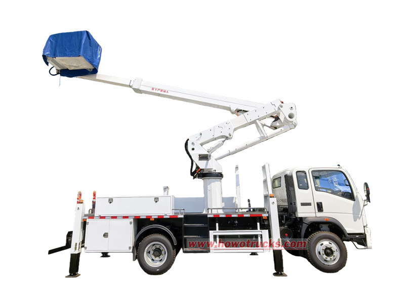 HOWO Truck Mounted Aerial Work Platform HOWO Truck Mounted Aerial Work Platform