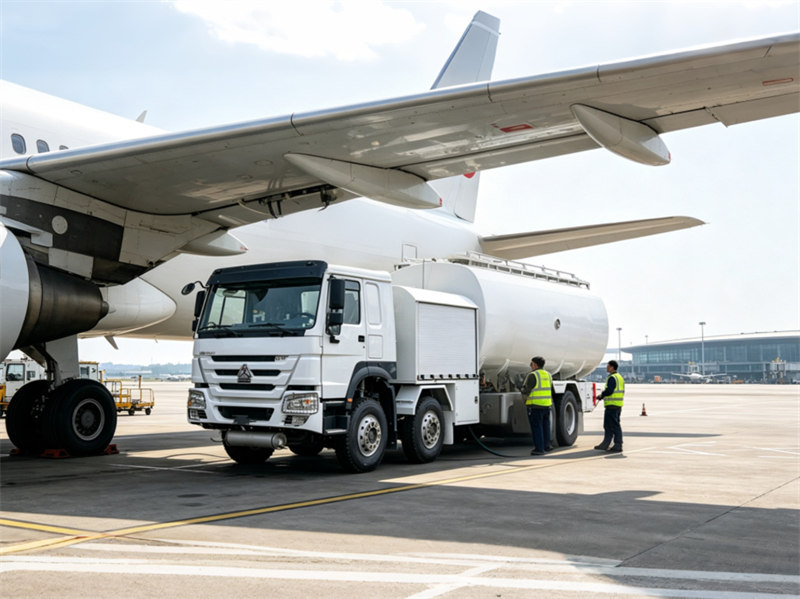 Sinotruk HOWO 8x4 aircraft refueling truck
