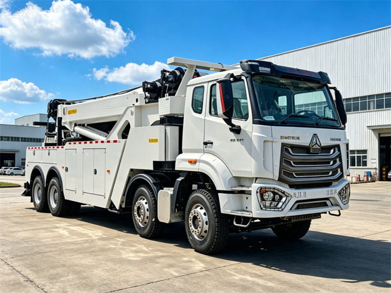 HOWO 12 wheeler heavy tow truck