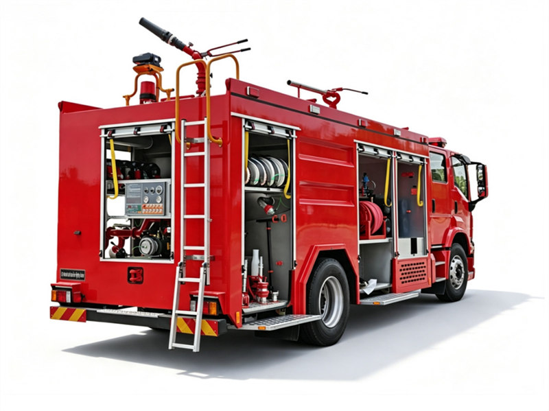 HOWO fire dry powder truck HOWO fire dry powder truck